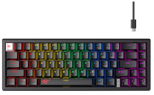 TECLADO HAVIT 874 L- MECANICO