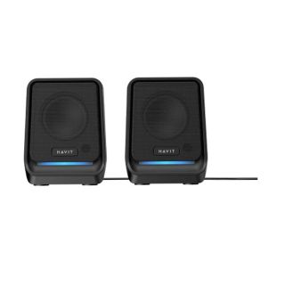 PARLANTES HAVIT SK767 RGB USB WIRED BLACK GAMING
