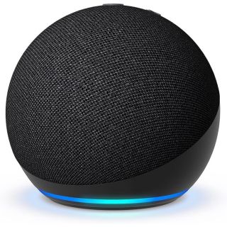 Amazon Echo Dot: parlante Alexa con sonido vibrante, ideal para dormitorios, comedores y oficinas (carbón)
